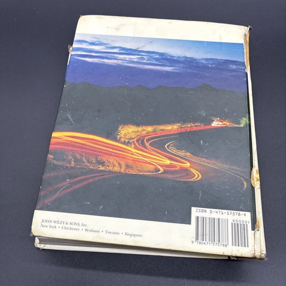 Fundamentals of Physics David Halliday Hardcover Textbook Acceptable Condition